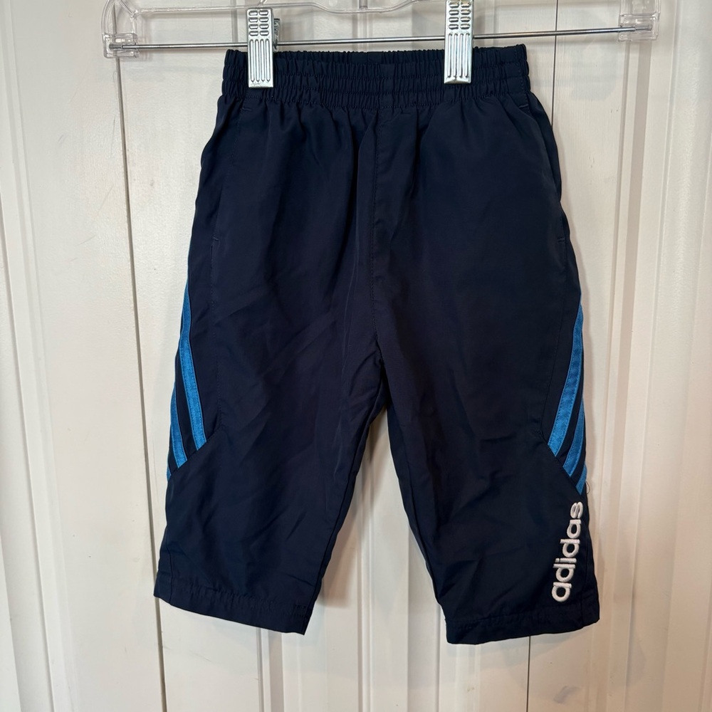 Adidas Blue Windbreaker Pants Size 12‎ Months